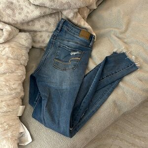 American eagle high rise skinny jeans
